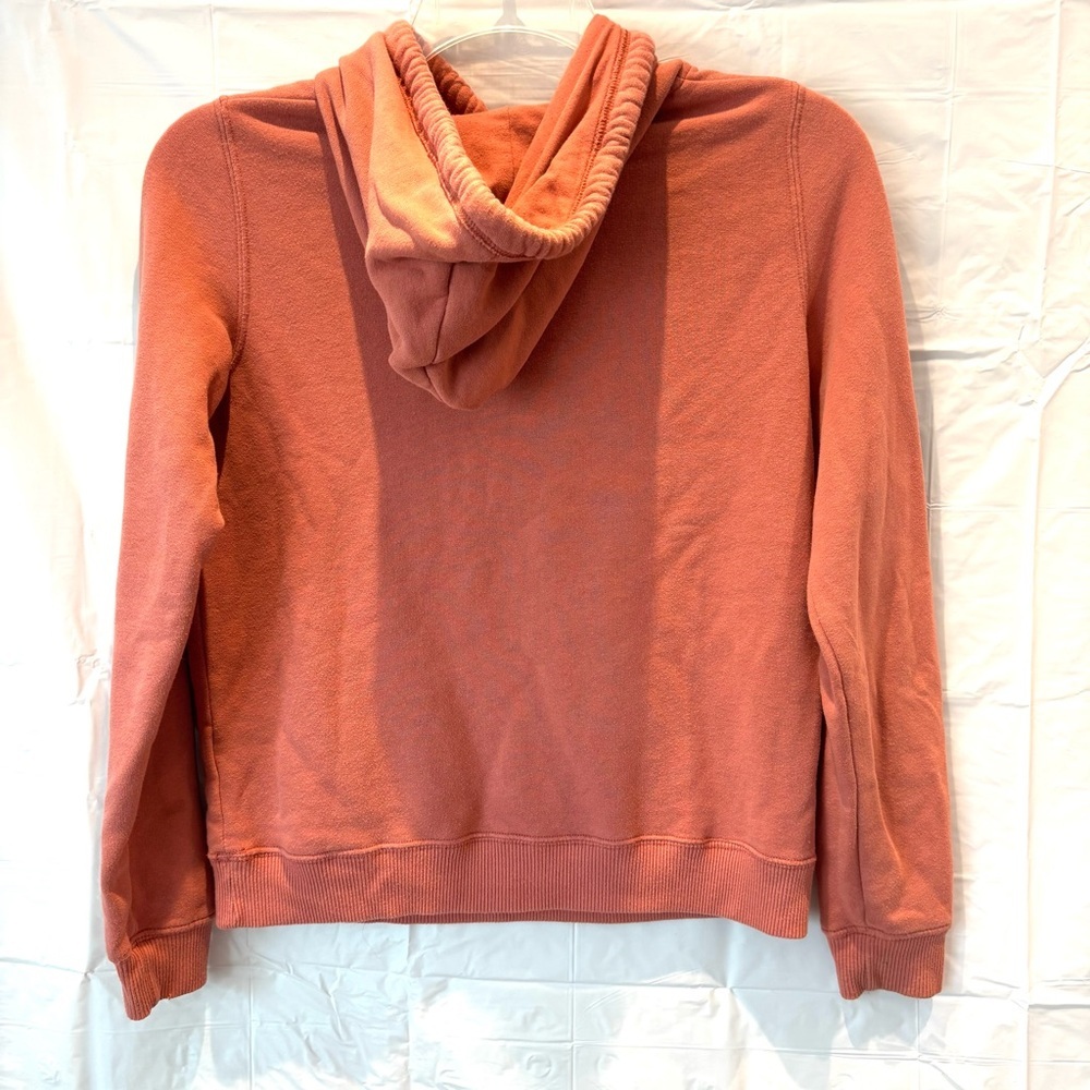 Hollister California Embroidered Coral Hoodie SZ M Gently worn - Picture 2 of 10